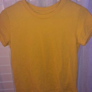 Basic Yellow Tee (UO) ☆